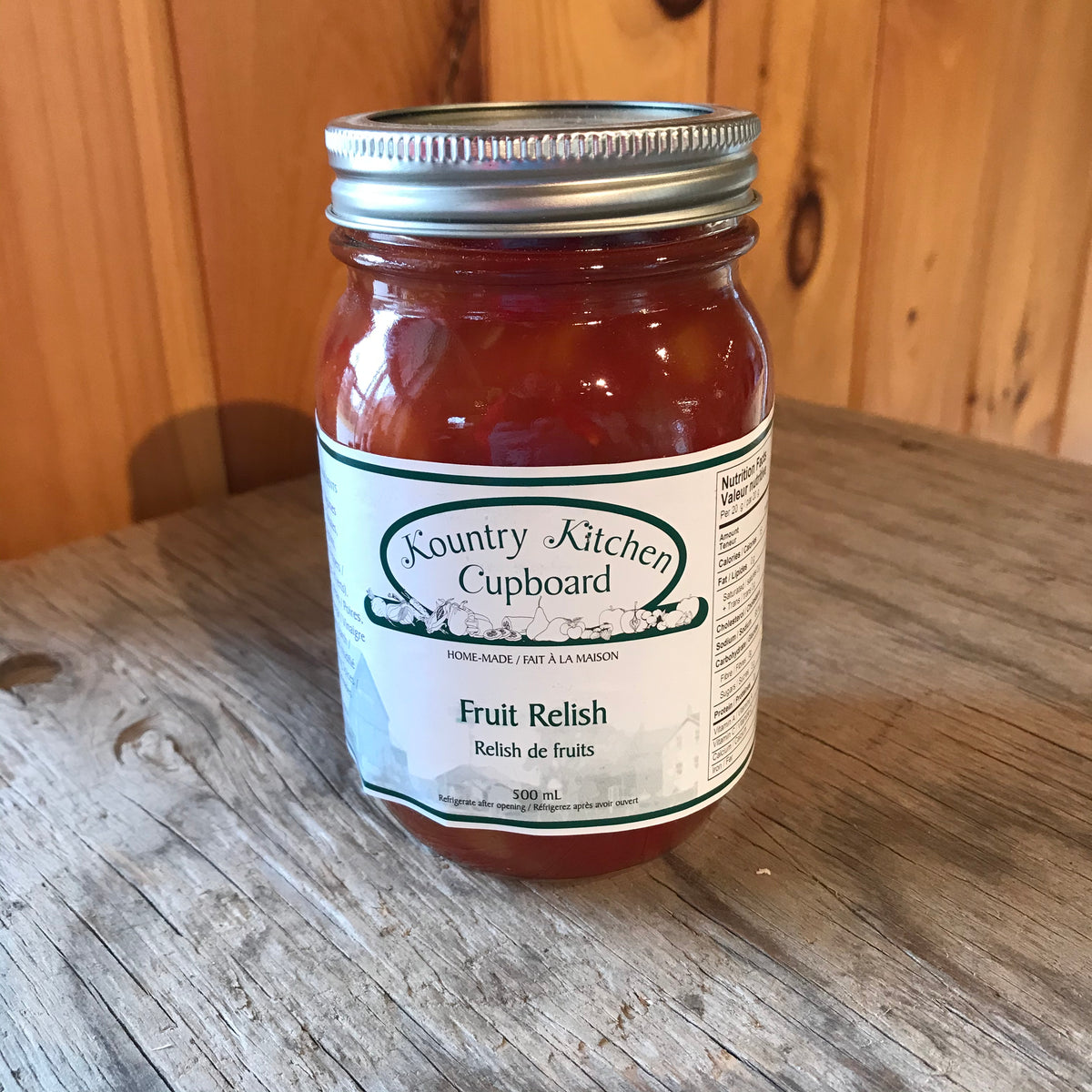 Fruit Relish 500ML DeVries Fruit Farm