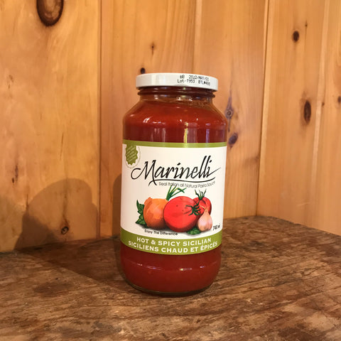 Marinelli Hot & Spicy Sicilian Sauce